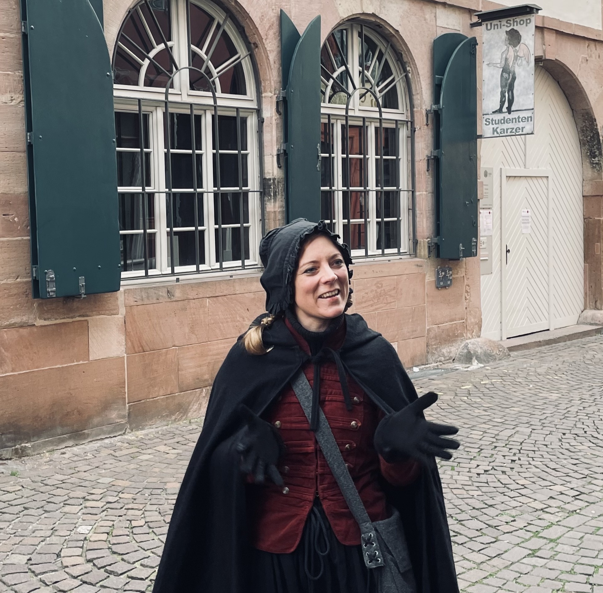 With the executioner's wife through Heidelberg's alleyways