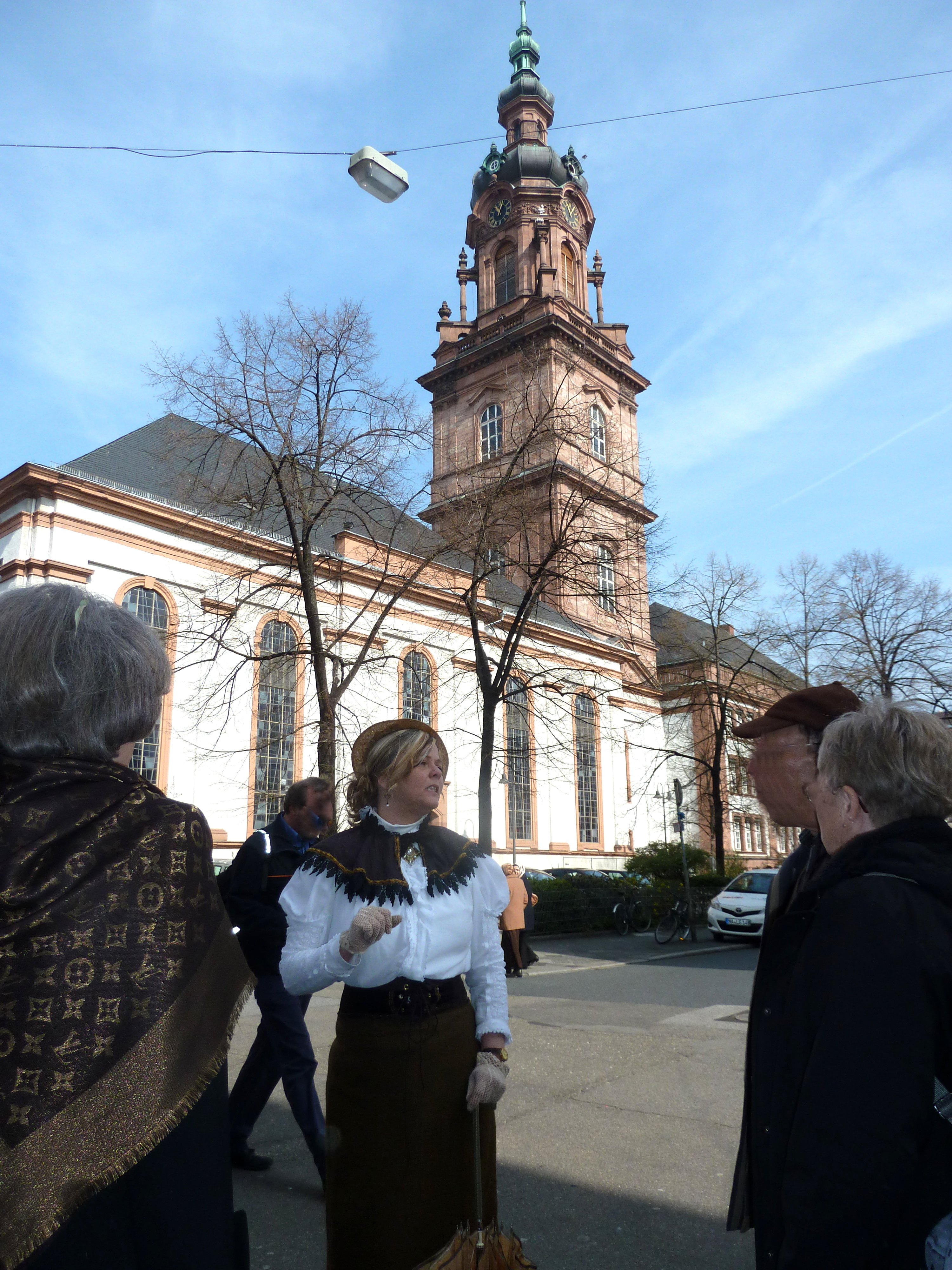 Private Kostümführung: Mit Bertha Benz durch Mannheim!