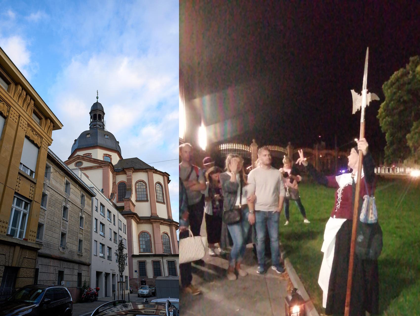 Private Tour: Nachtwächterführung Mannheim mit Nachtwächterweib Marie